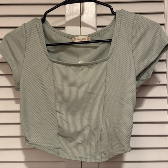 Altar'd State Ribbed Crop Top - Picture 1 of 5